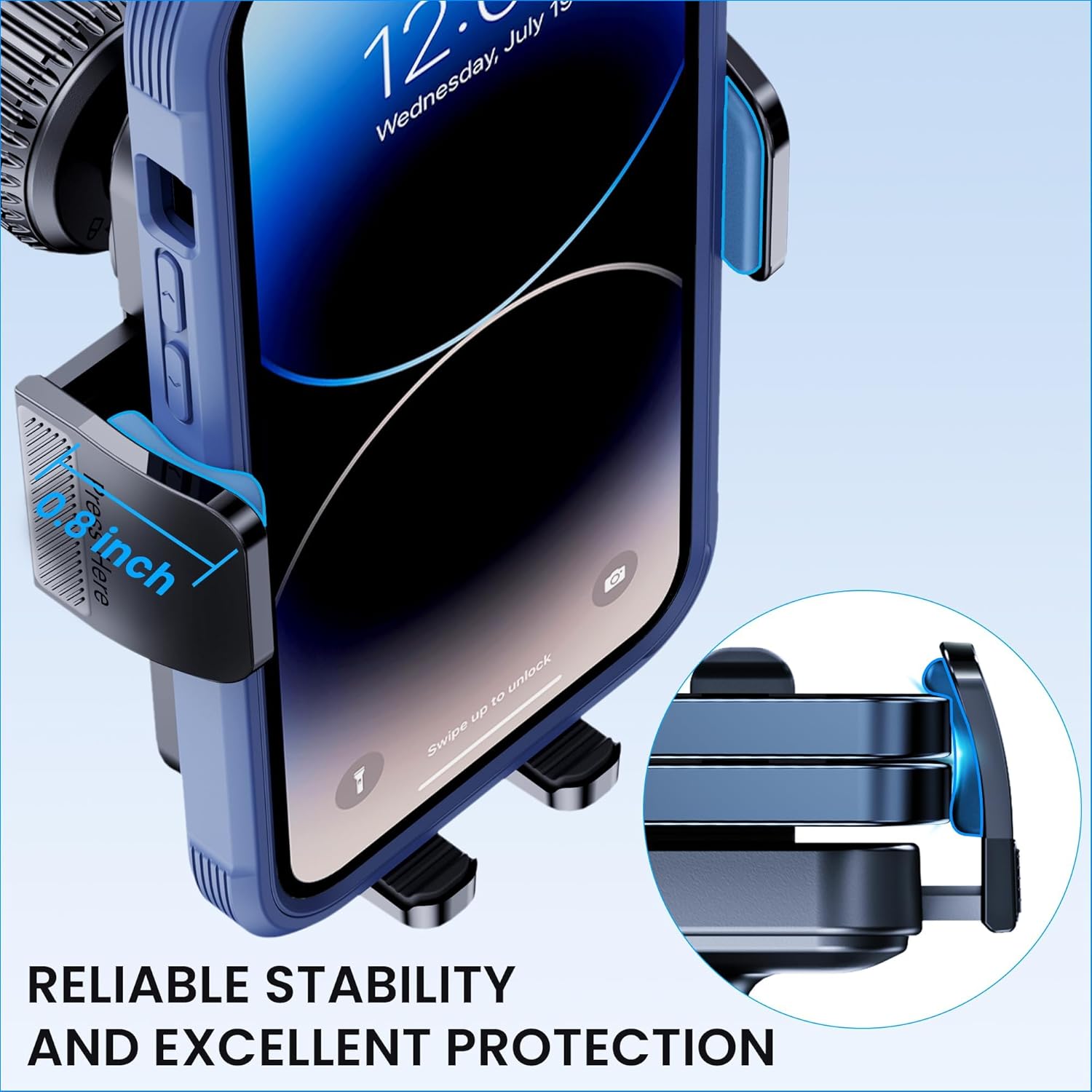 Thumbnail 3 de GUWEZ Car Phone Holder 3 in 1