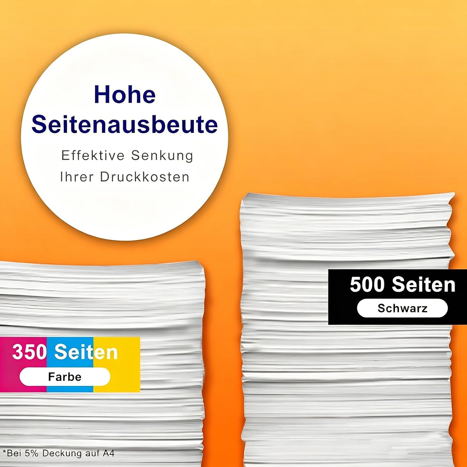Detalle de Aurotec 604XL Multipack Patronen – kompatibel mit Epson XP/Workforce Druckern (15er Set)