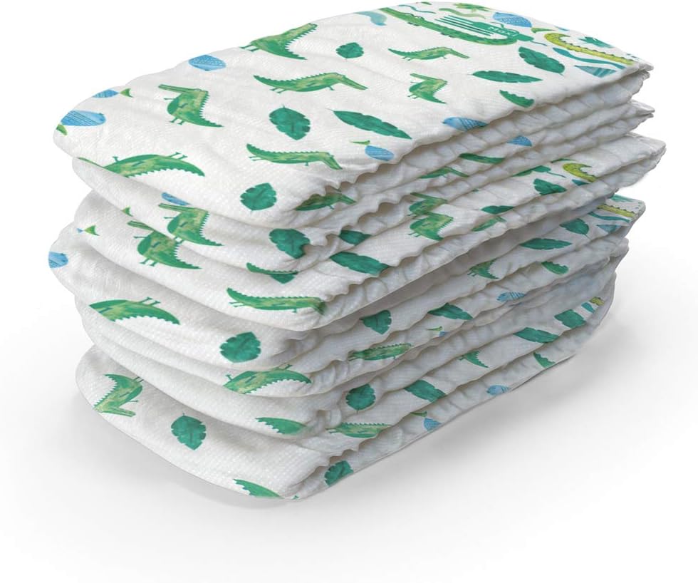 Thumbnail 4 de Mama Bear Maxi Höschenwindeln Gr. Maxi 8-15 kg – 88 Stück (2 x 44), Krokodil-Design