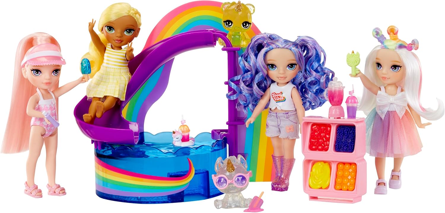 Thumbnail 6 de RAINBOW HIGH Littles Pool Day with Blush 🏊‍♀️ ¡Divertido set infantil