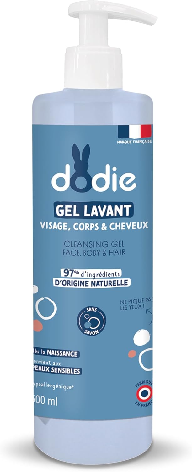 Thumbnail 6 de Dodie Detergente 3 in 1 in confezione da 3x500 ml: viso, corpo e capelli per neonati