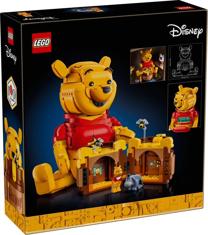 Thumbnail 1 de LEGO Disney Winnie Puuh 43300 – Bär mit beweglichem Kopf und Honigtopf