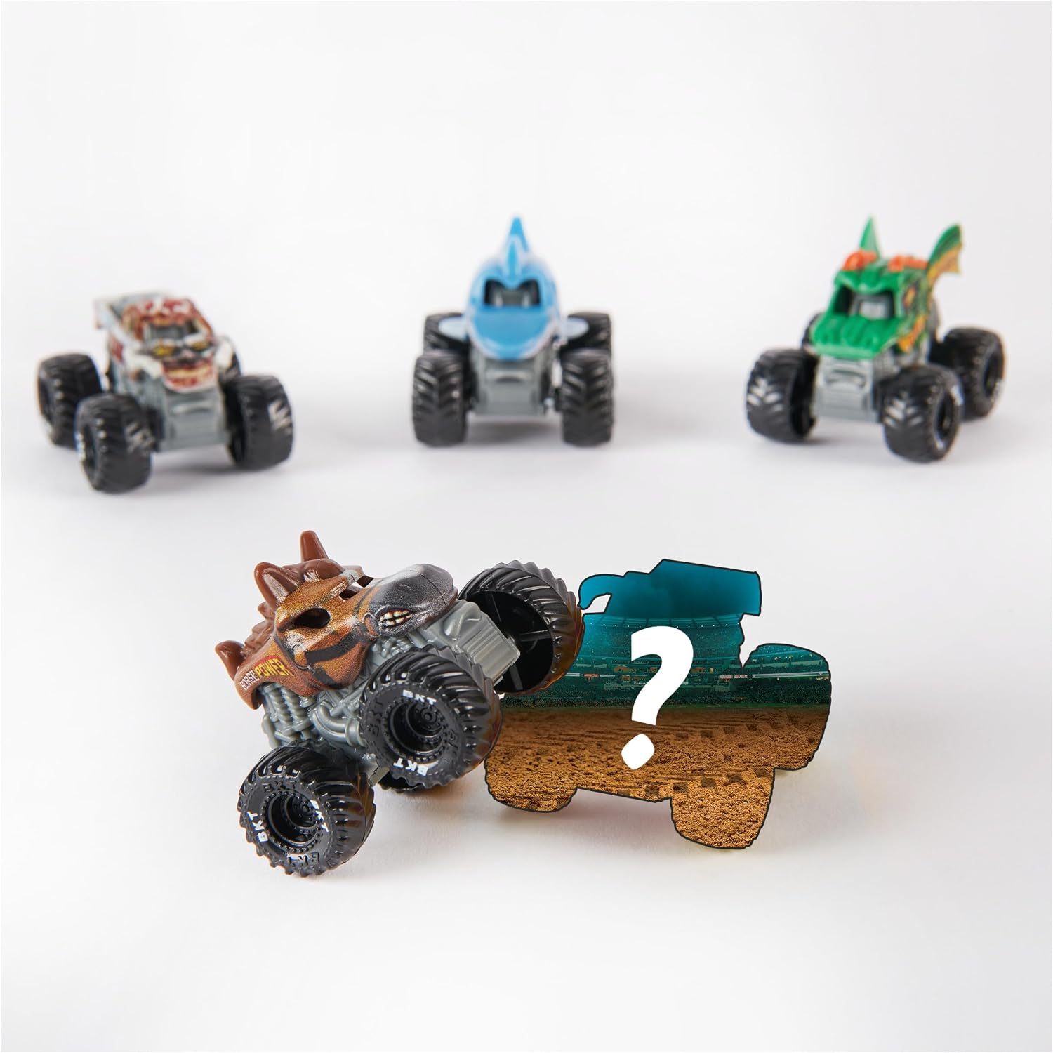 Detalle 2 de Monster Jam Lot de 5 Mini Voitures 1:87