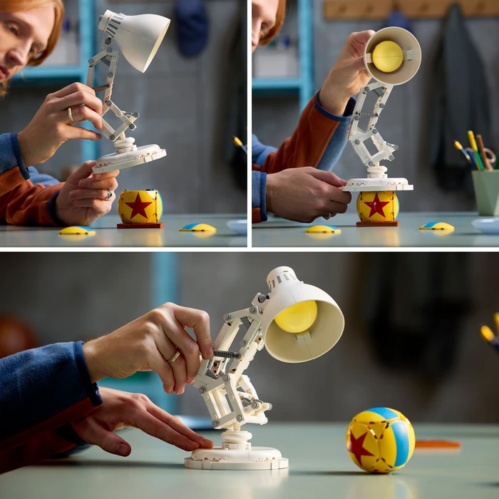 Thumbnail 4 de LEGO Ideas Disney Pixar Luxo Jr. 21357 – Kult-Figur mit beweglichen Armen (613 Teile)
