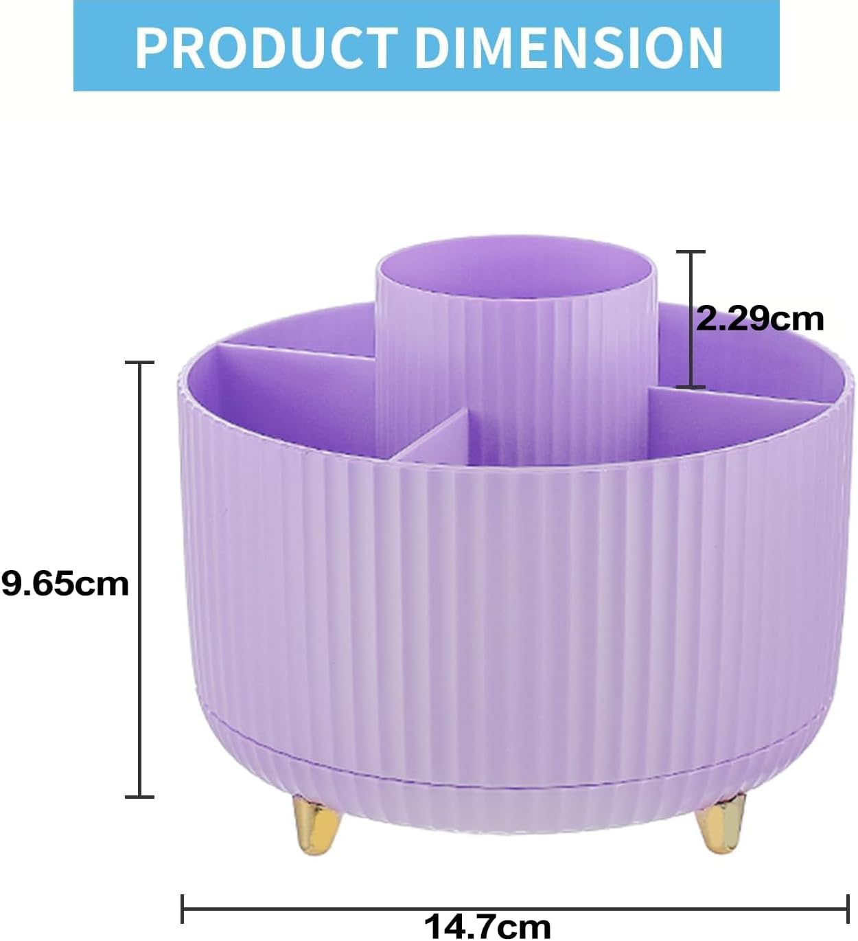 Thumbnail 6 de Marbrasse Desk Organiser 360 rotating holder