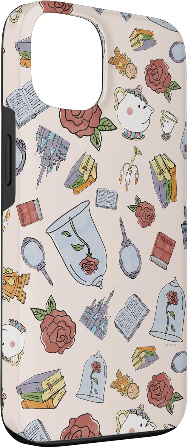 Thumbnail 2 de Coque Disney La Belle et la Bête Château Enchanté pour iPhone 13