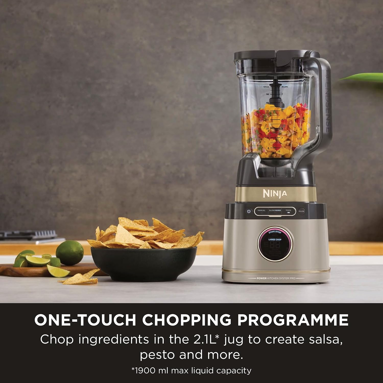 Detalle de Ninja TB401UKSTGD 1200W Detect Power Blender