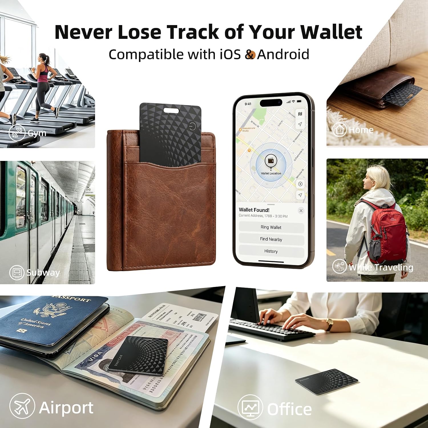 Detalle de Wallet Tracker Card 2-Pack