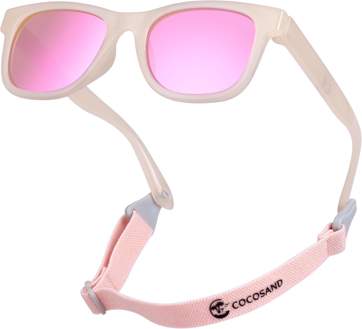 Thumbnail 6 de COCOSAND Baby Sunglasses with Strap Polarized Flexible Frame for 0-24 Months