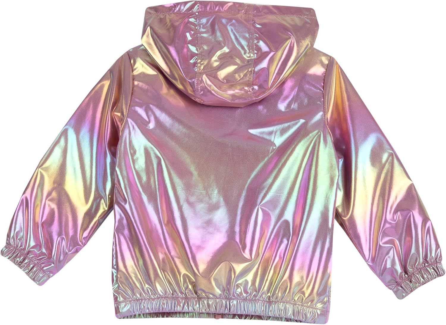 Detalle de Chicco Giubbino Bambina con Zip e Cappuccio: pratico, lavabile in lavatrice e dal design rosa moderno