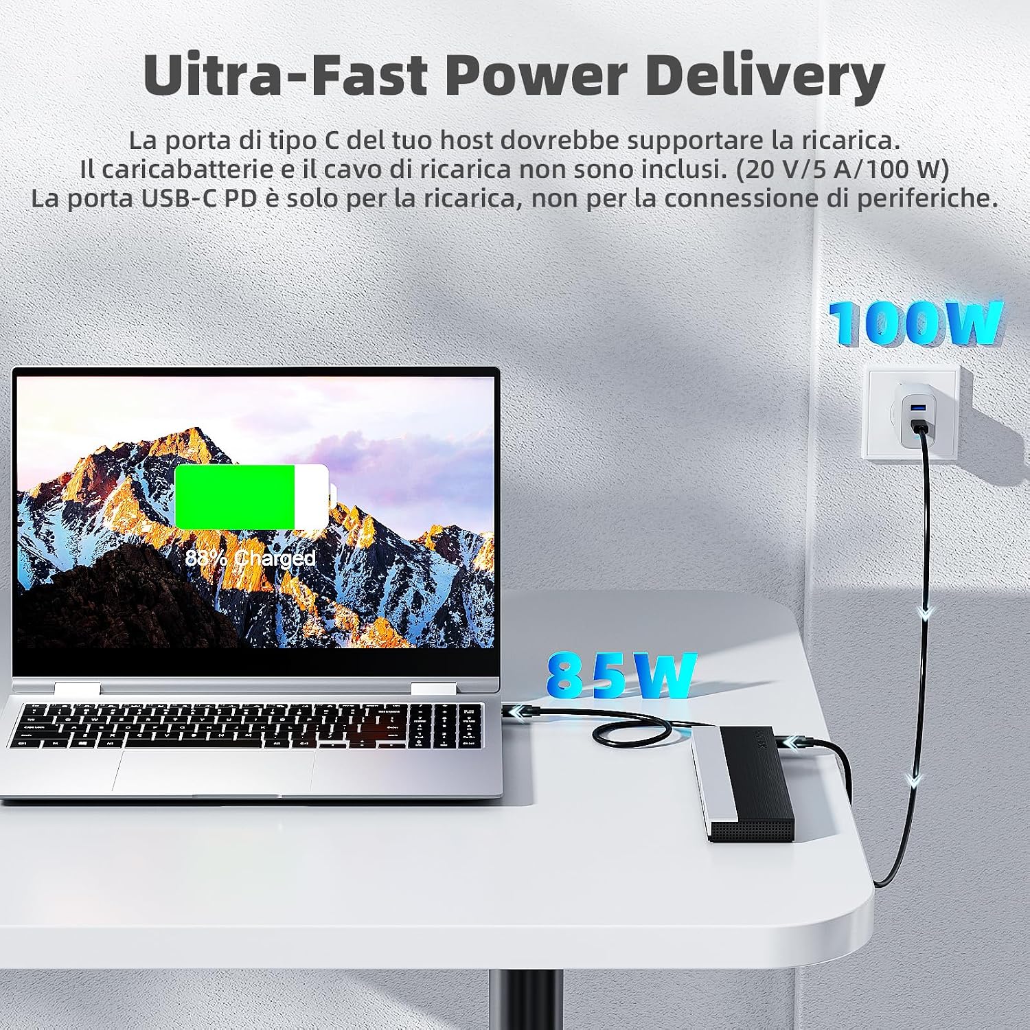 Thumbnail 4 de WAVLINK Docking station USB-C 12 in 1 Grigio