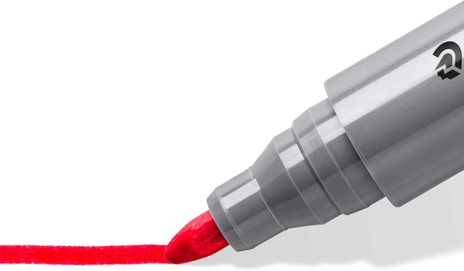 Detalle de STAEDTLER Flipchart Marker Lumocolor – Rundspitze 2 mm, Set 6 Farben, nachfüllbar, Dry Safe