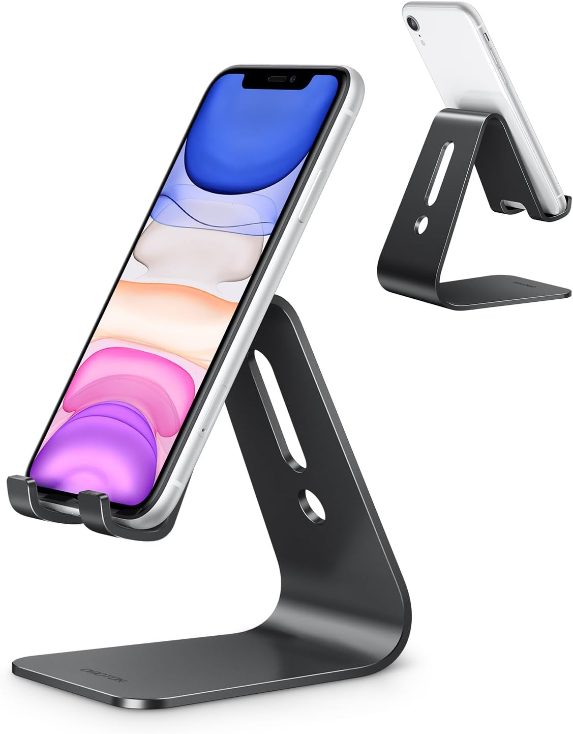 Detalle de OMOTON C1 Aluminum Phone Stand for iPhone