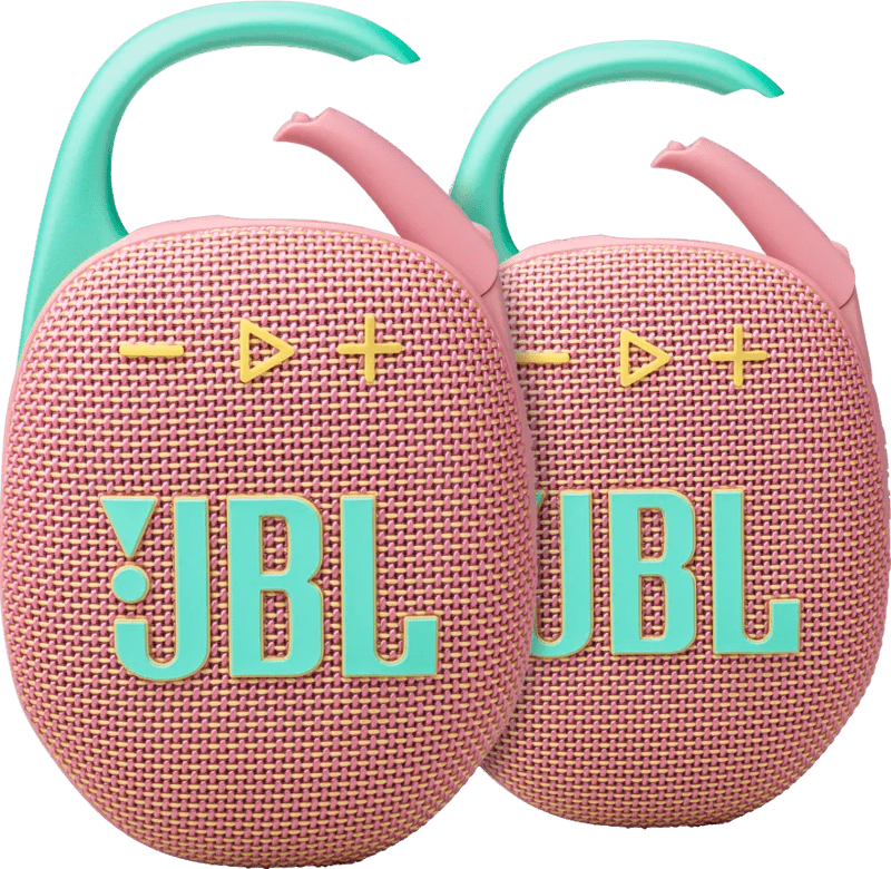 Detalle de JBL Clip 5 Rosa Doppelpack 12 Stunden