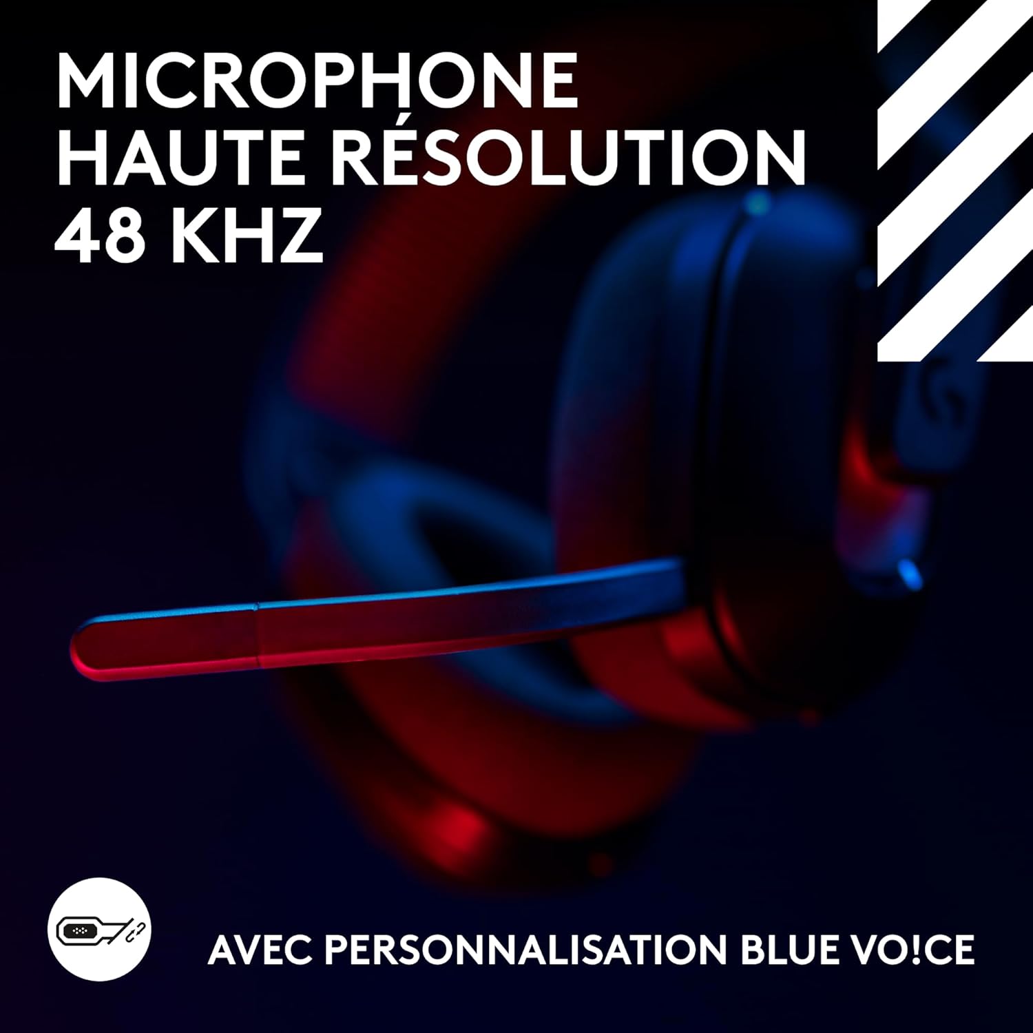 Thumbnail 3 de Logitech G Astro A20 X Lightspeed : casque gaming sans fil léger pour PS5, Xbox et Switch (PLAYSYNC Audio)