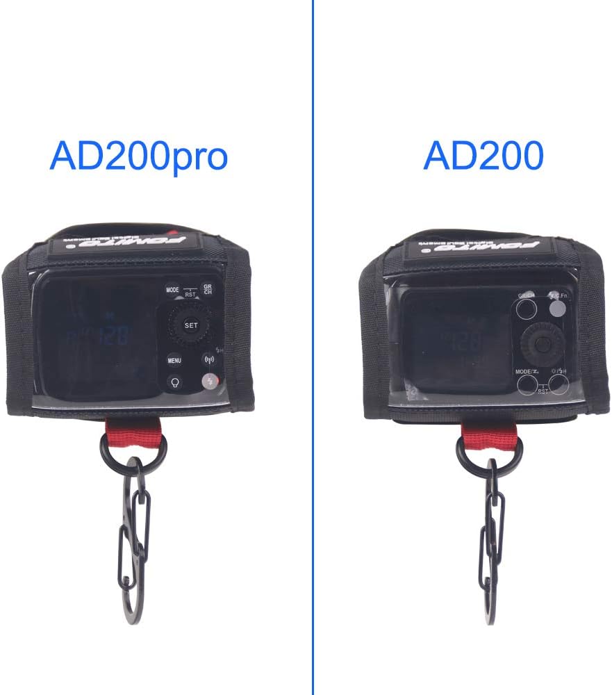 Detalle de FOMITO Portable Pouch BS200Pro for Godox AD200Pro Pocket Flash Monolight