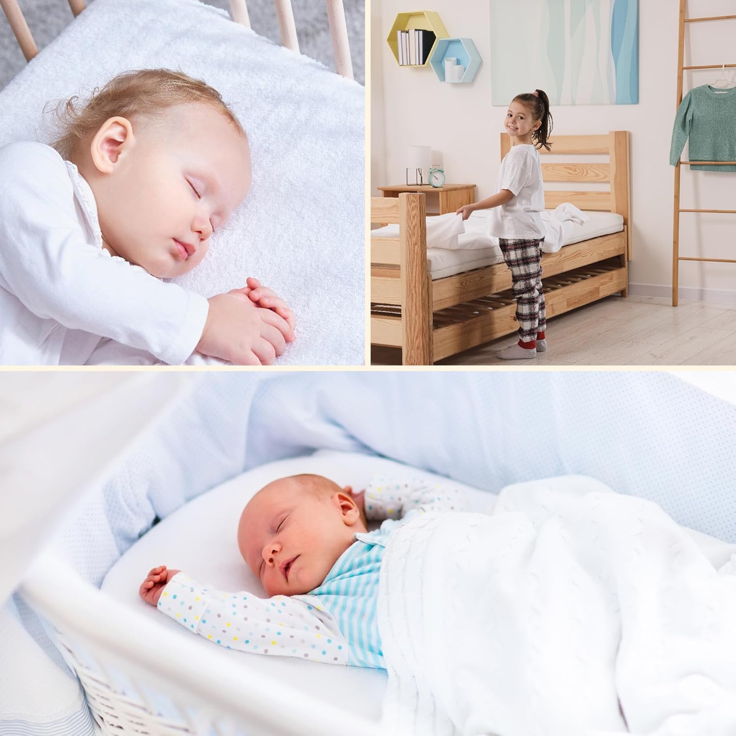 Thumbnail 5 de Coprimaterasso impermeabile lettino singolo 70x140 cm – protezione affidabile per letto neonato e culla