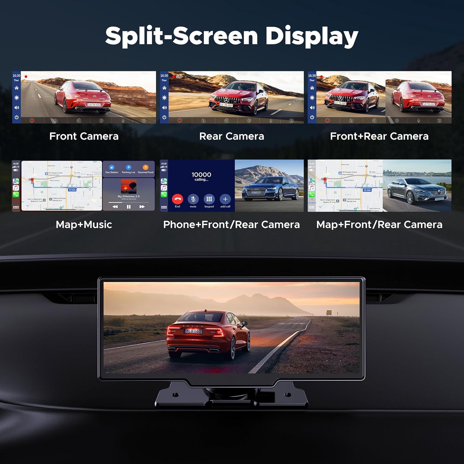 Thumbnail 5 de LAMTTO 9.26" Wireless CarPlay & Android Auto 9.26"