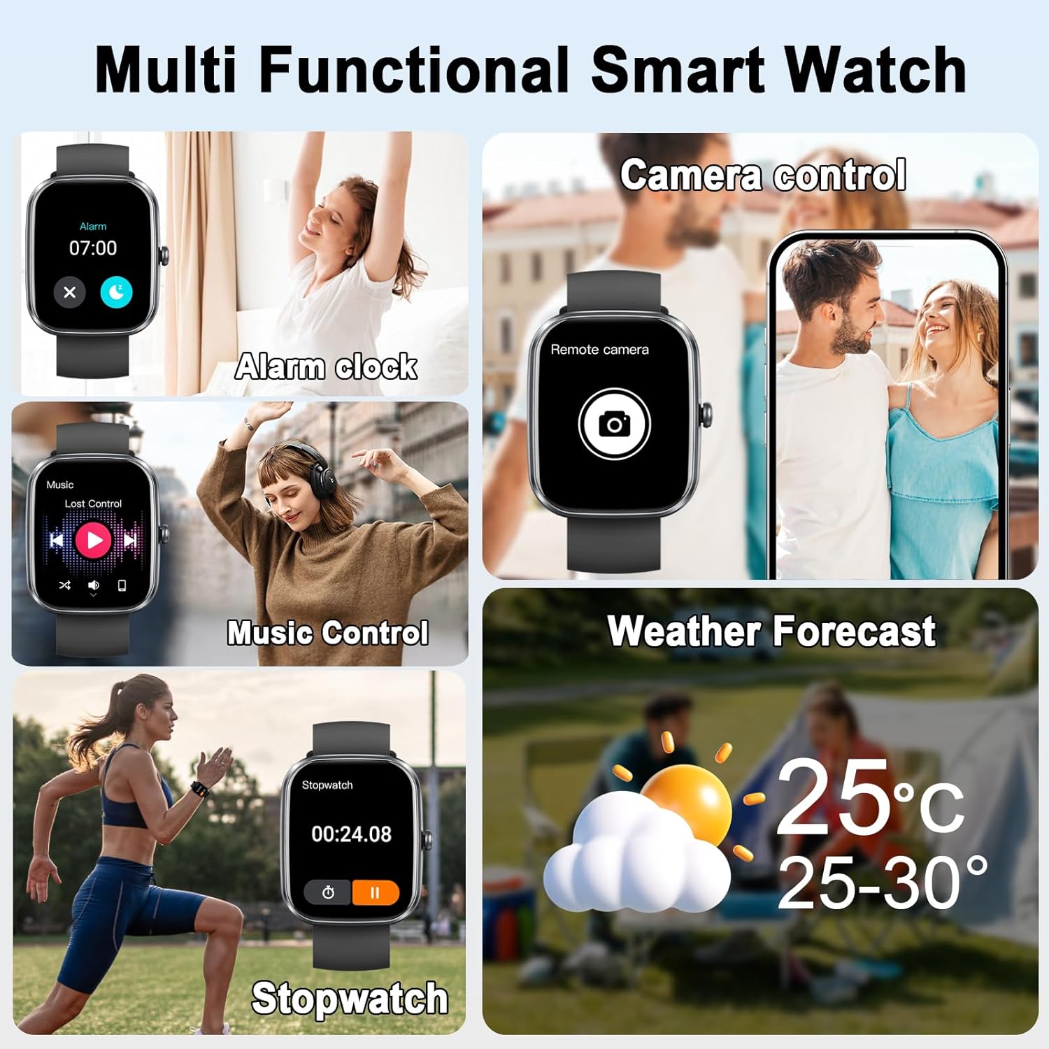 Thumbnail 5 de AI Smart Watch with ChatGPT 1.91-inch