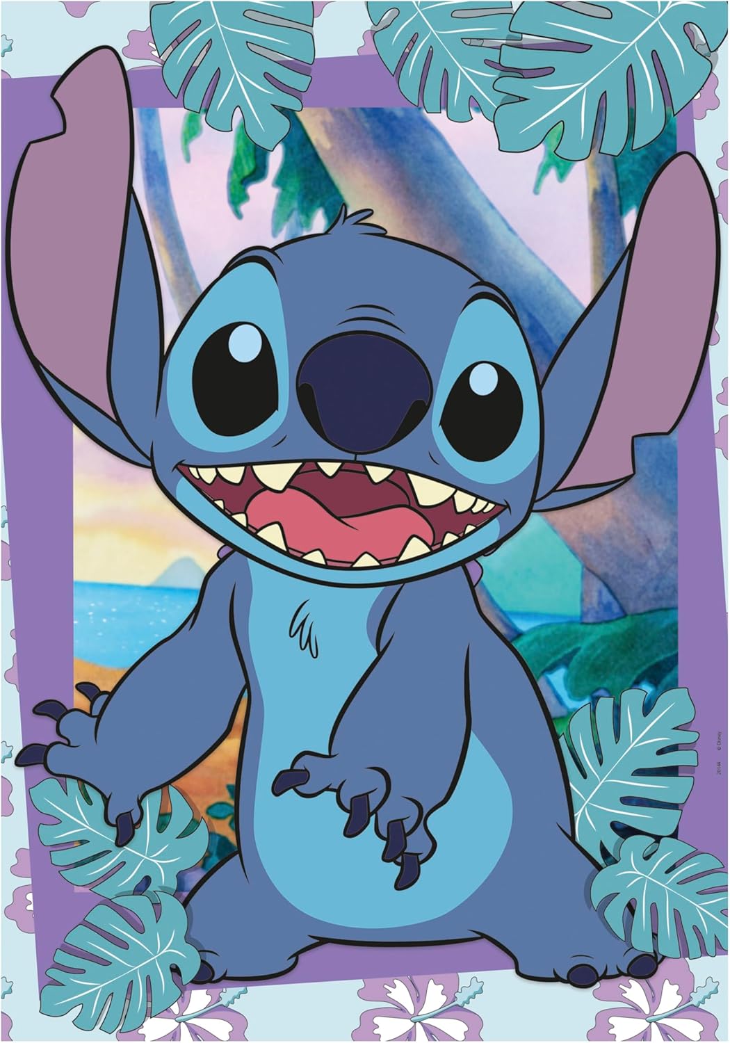 Thumbnail 2 de Puzzle Educa Disney Stitch 300 pièces enfant (grandes pièces) dès 4 ans, 40 x 28 cm