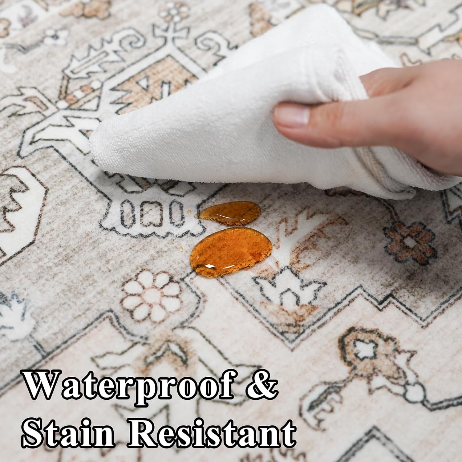 Thumbnail 5 de RUUGME 9x12 Washable Area Rug
