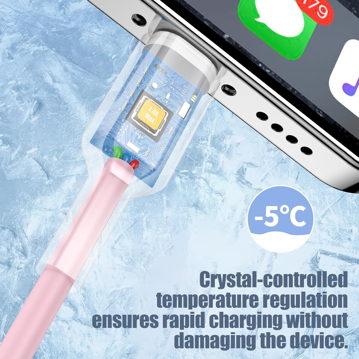 Thumbnail 1 de USB C Charger Cable 3ft 3-pack