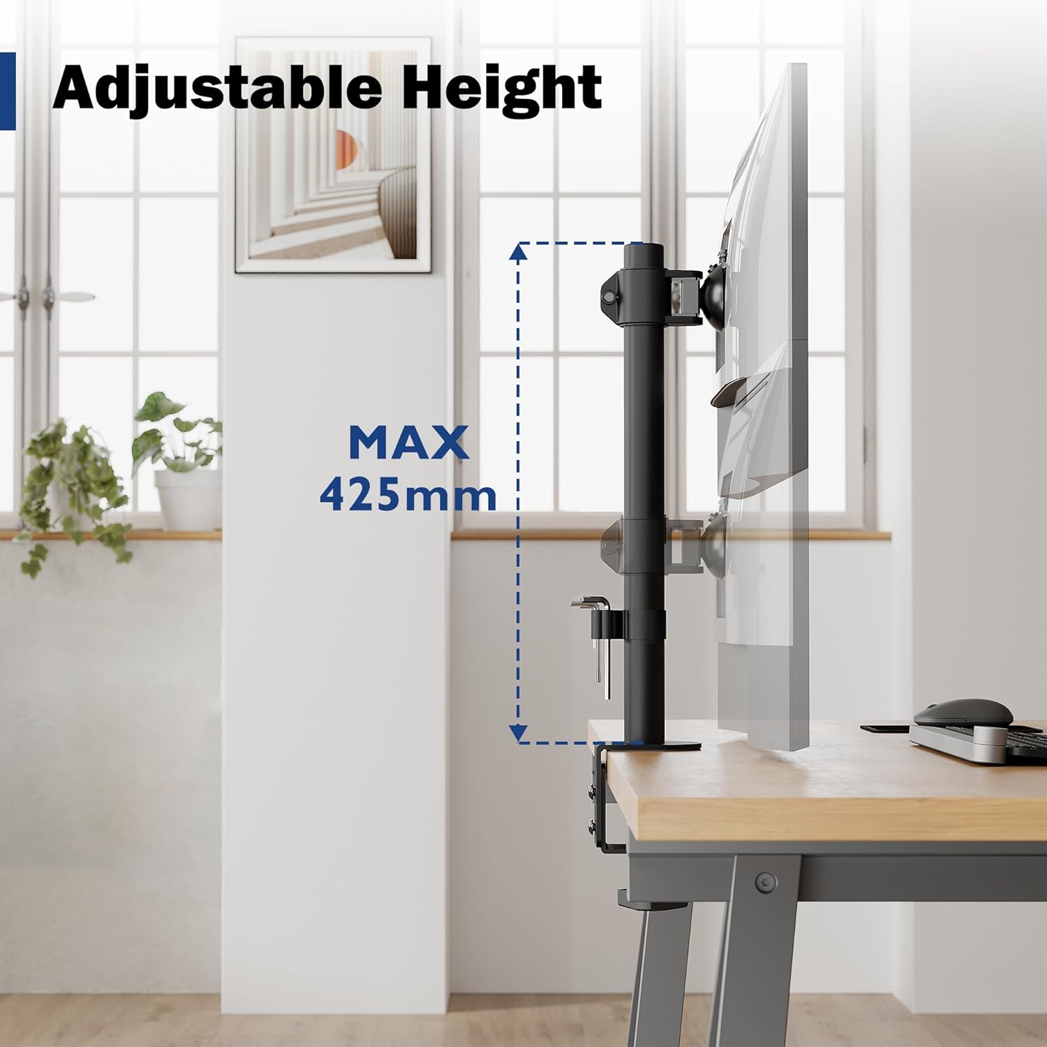Detalle 2 de BONTEC Supporto Monitor 13–34" 10 kg