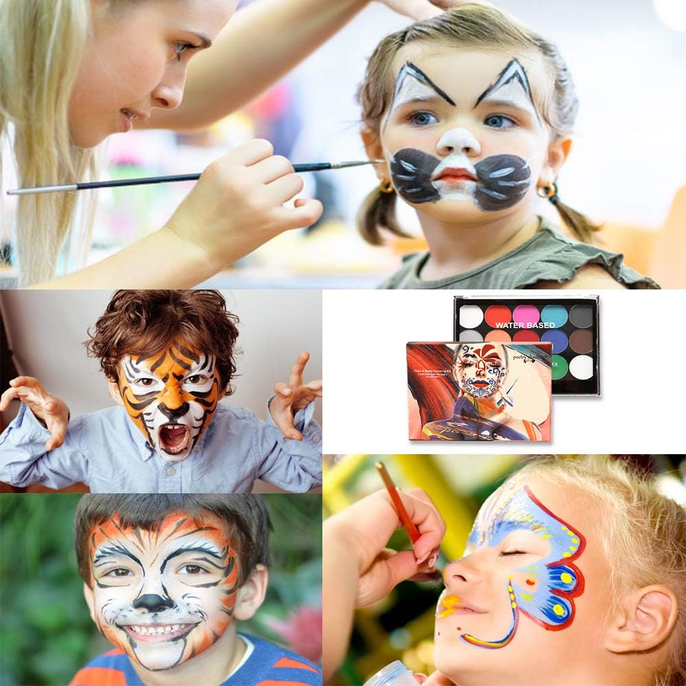 Thumbnail 6 de Halloween Kinderschminke Set 15 Farben 🎨