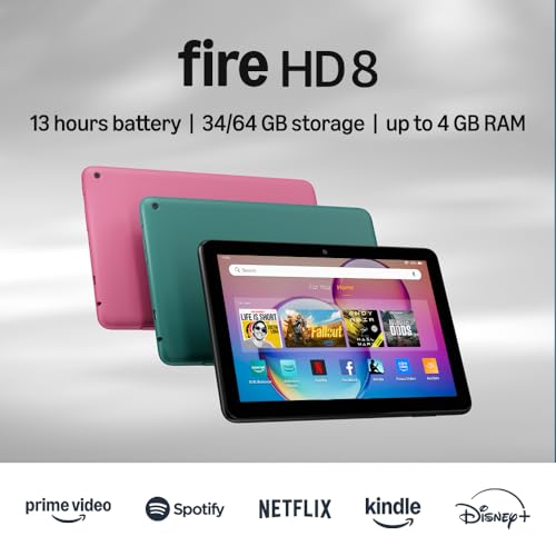 Detalle de Amazon Fire HD 8 (Newest Model) Review: Portable Entertainment with Solid All-Around Performance