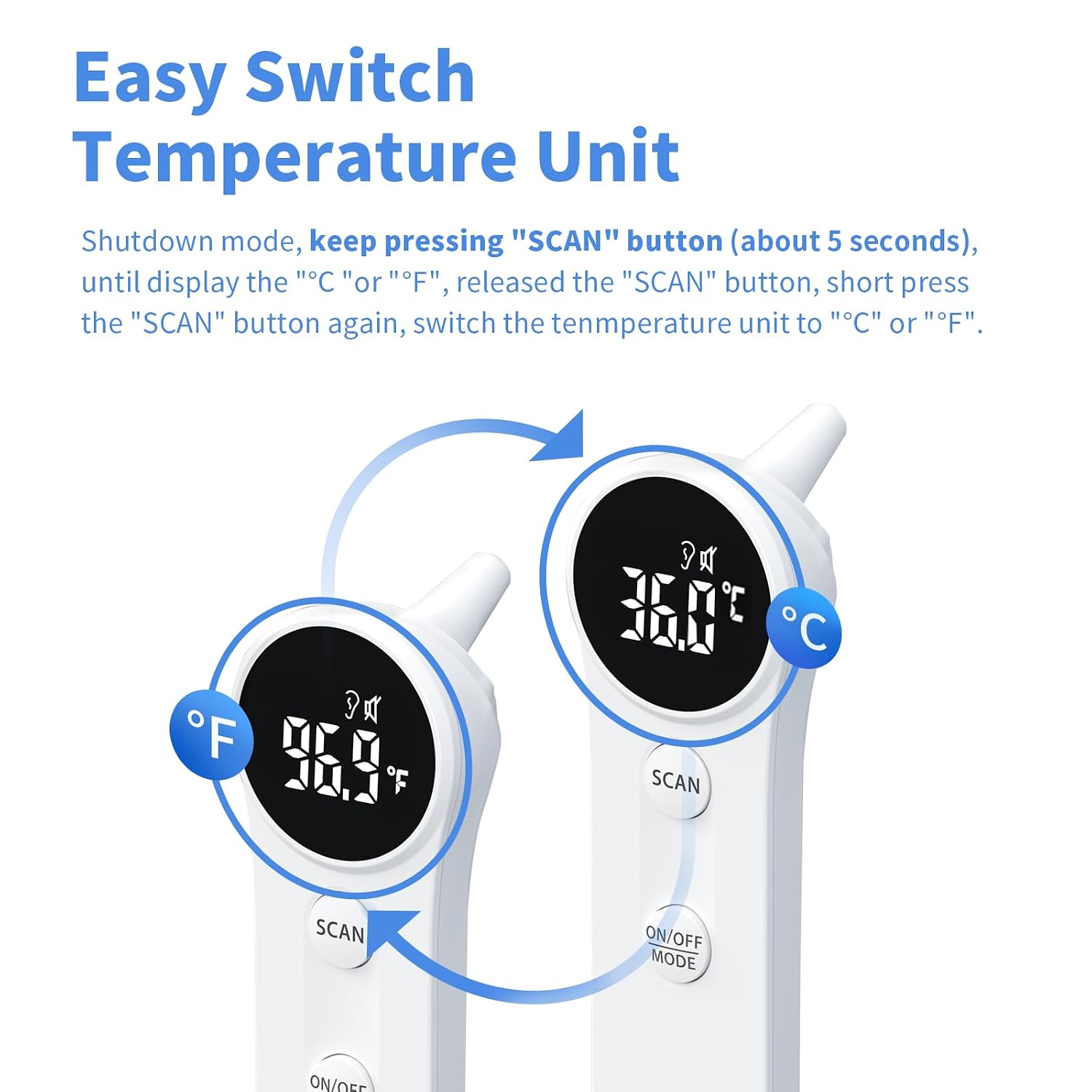 Thumbnail 2 de Boncare Ear and Forehead Thermometer