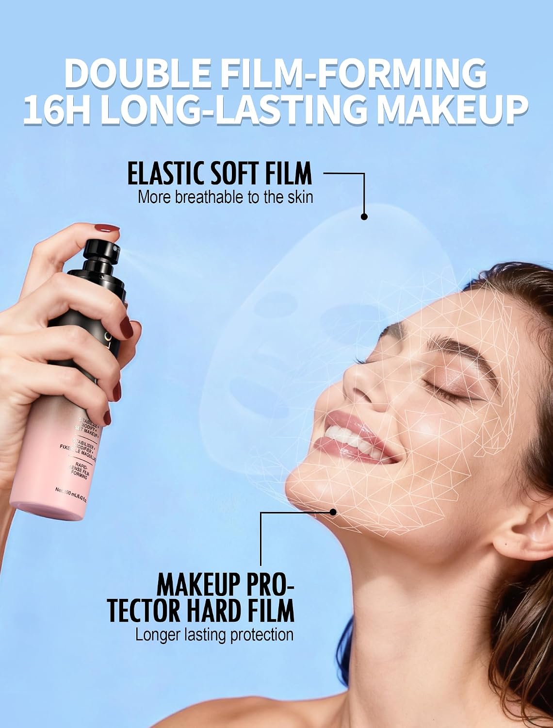 Thumbnail 2 de Anglicolor Opaco Spray Fissante Make up Setting Spray 190 ml: controllo dell’olio e tenuta fino a 16 ore