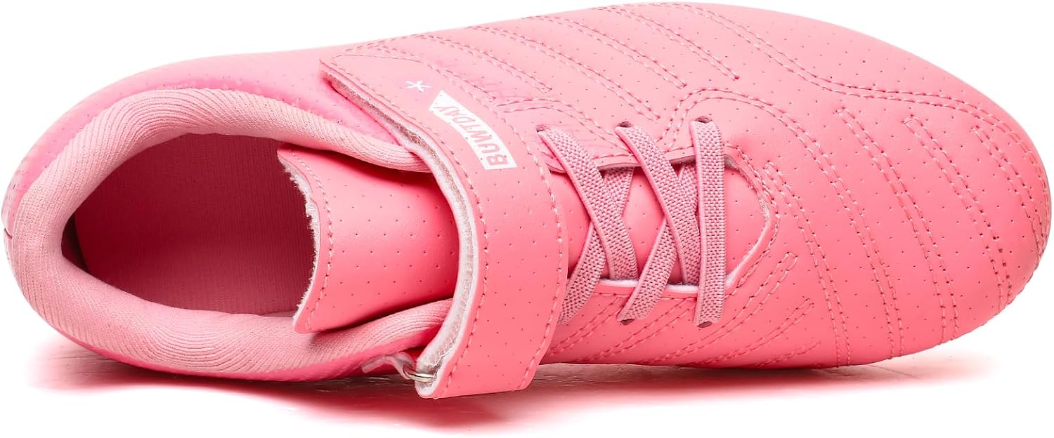 Thumbnail 6 de BUWTDAY Kids Soccer Cleats (Boys & Girls) for Firm Ground Youth Football Shoes