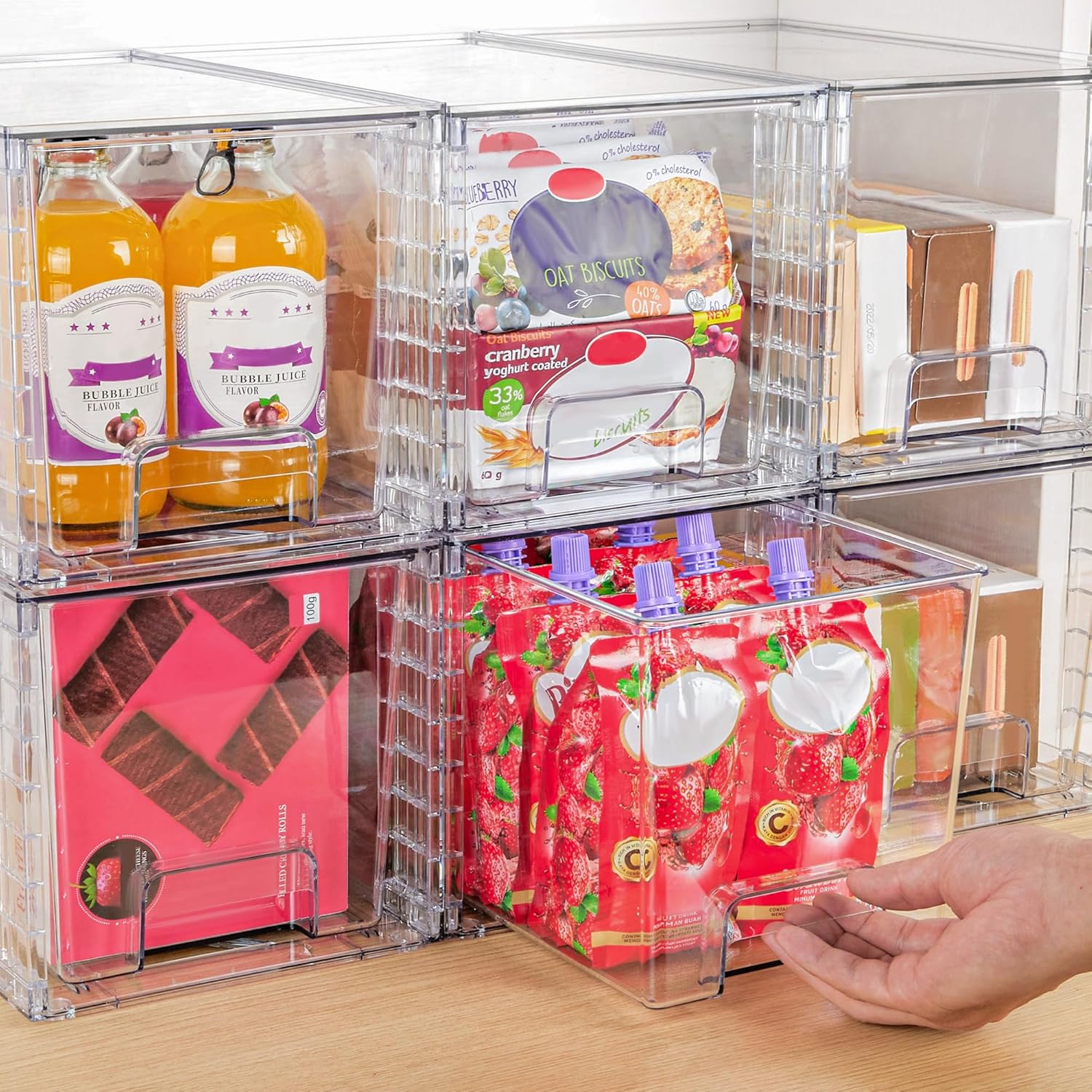 Thumbnail 5 de Vtopmart 4 Stackable Storage Cubes