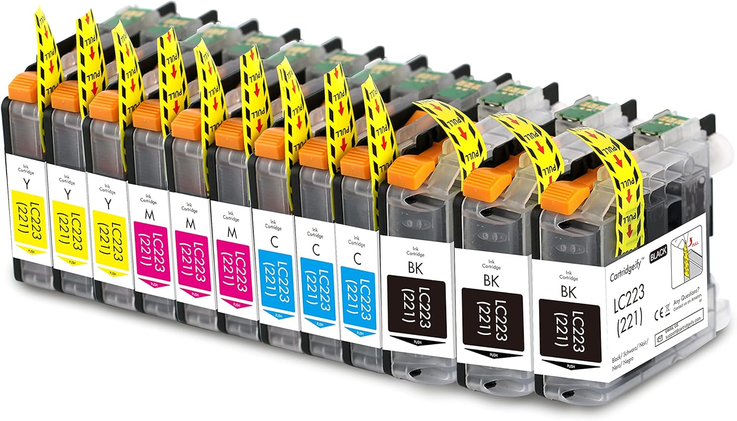 Thumbnail 6 de Cartridgeify LC-223 XL kompatible Brother (Farbe) für viele MFC- und DCP-Drucker