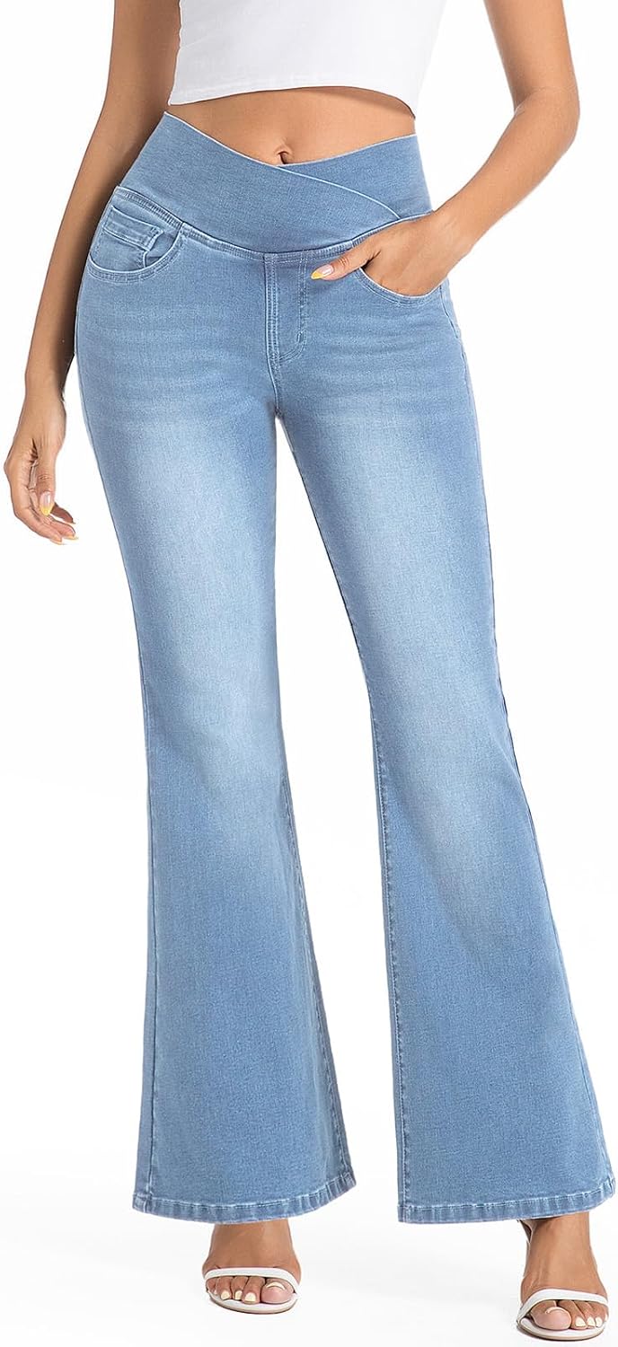 Detalle de VX VONXURY Pull On Flare Jeans
