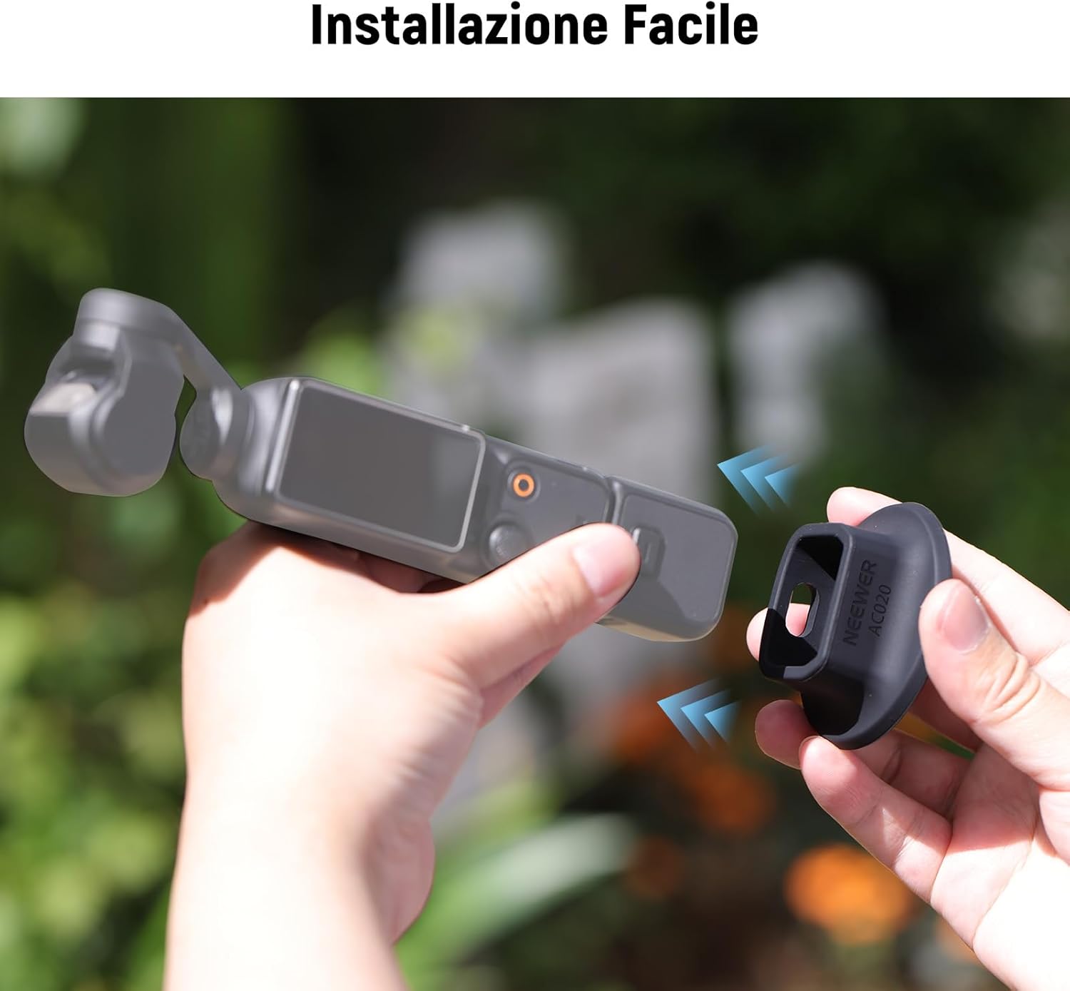 Thumbnail 4 de NEEWER Base di supporto in silicone per DJI Osmo Pocket 4&3 (AC020) antiscivolo e antigraffio