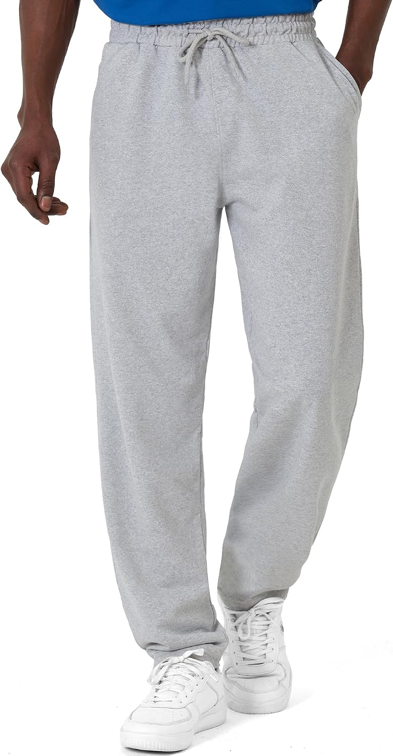 Detalle de ROSS CAMP heren joggingbroek met trekkoord, twee zakken en geribde boorden