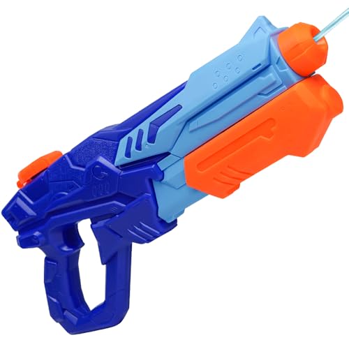 Detalle de MOZOOSON Pistola de Agua para Niños: Capacidad de 620 ml y Alcance de 33 ft