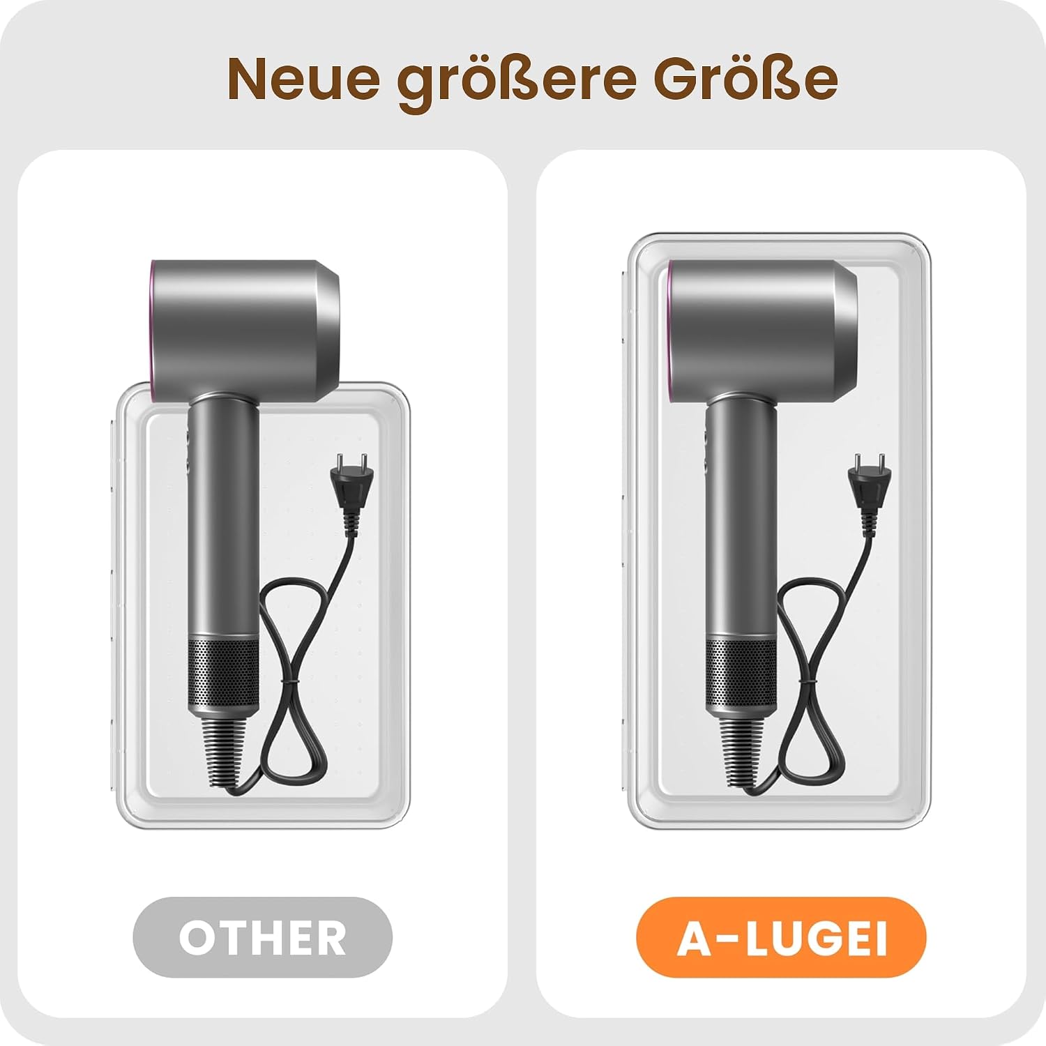 Thumbnail 1 de A-LuGei Transparenter Schubladen-Organizer mit 28 Einsätzen in 5 Größen (28er Schubladen Organizer)