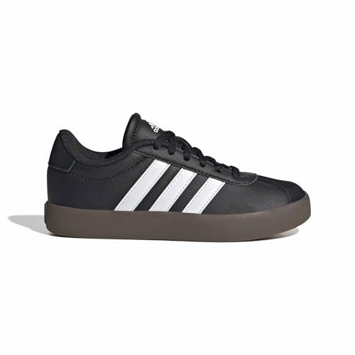 Detalle de adidas Kids' VL Court 3.0 - Chaussure en daim pour enfants
