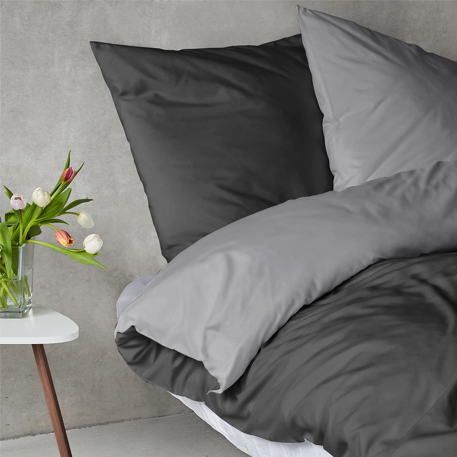 Detalle de sleepwise Soft Wonder dekbedovertrekset 200 x 200 cm van microvezel