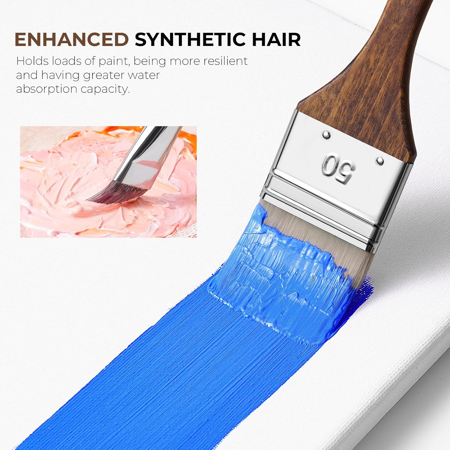 Thumbnail 3 de Fuumuui Paint Brush Set, 9 Shapes
