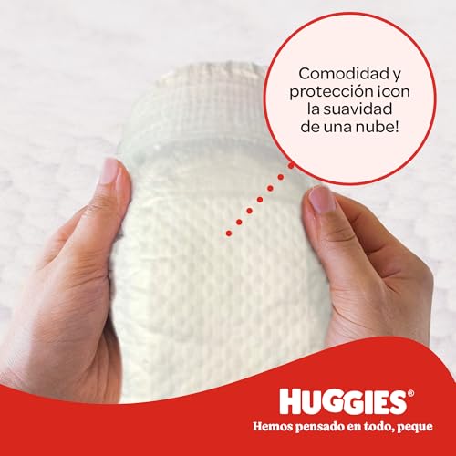 Detalle 2 de Huggies Little Movers Pañales Braguita Disney T6 🚼 (96u)