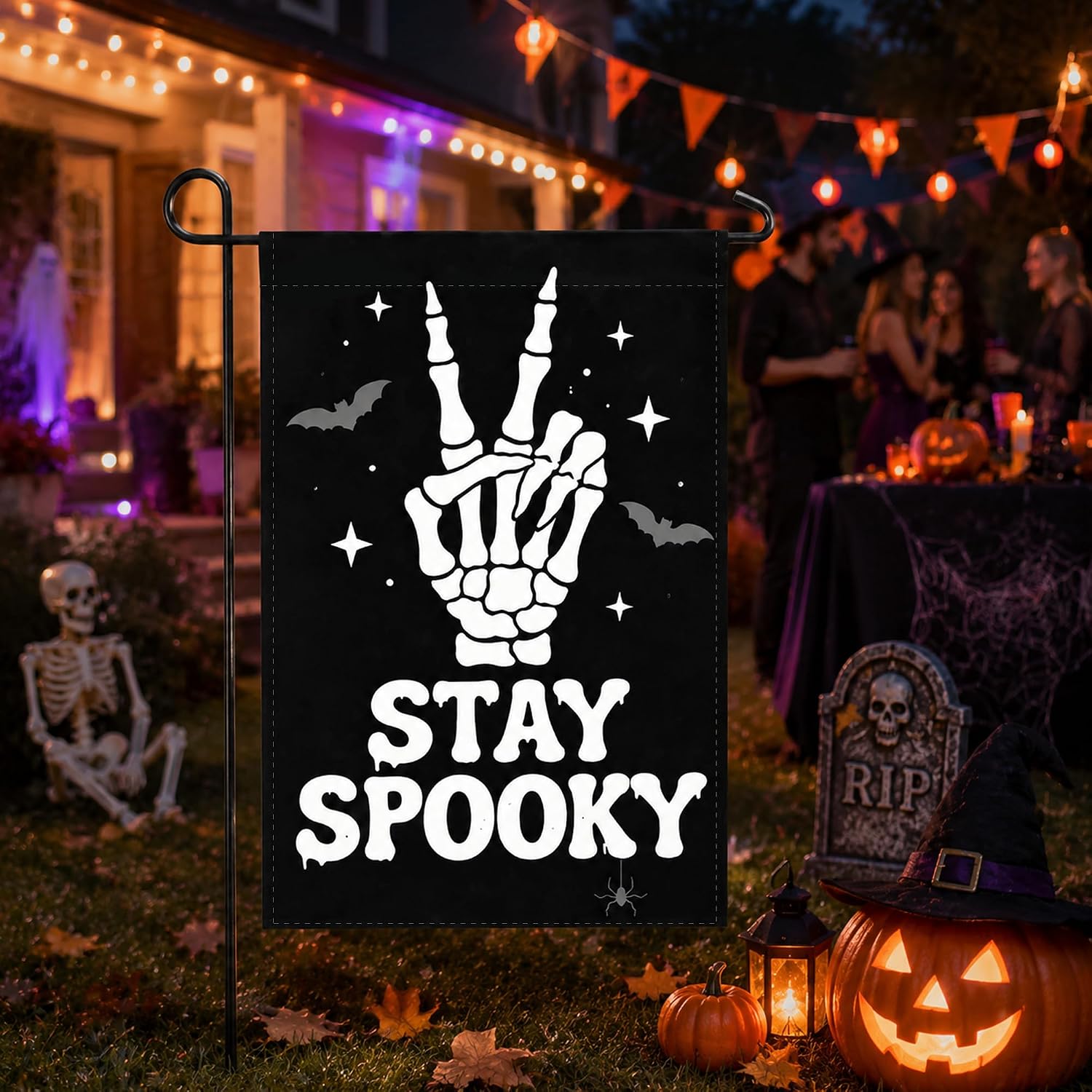 Thumbnail 4 de Halloween Garden Flag, Double-Sided