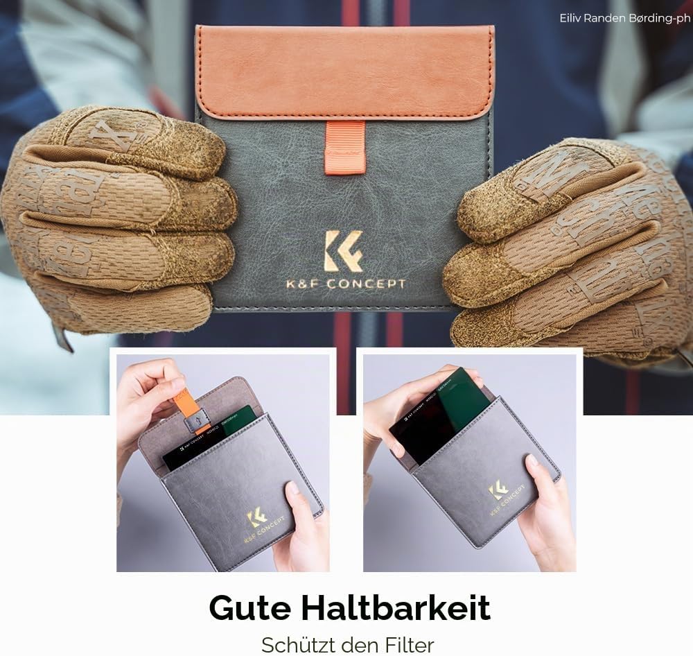 Thumbnail 6 de K&F CONCEPT Nano-X Rechteckfilter ND2000 (11 Stop) 100x100mm – Graufilter aus Optischem Glas