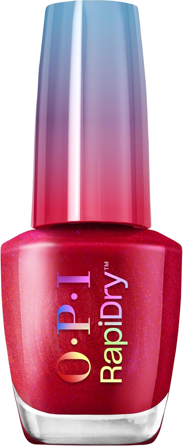 Thumbnail 6 de OPI RapiDry™ Vernis à ongles à séchage rapide rouge et bordeaux, tenue jusqu’à 5 jours, finition haute brillance (9 ml)