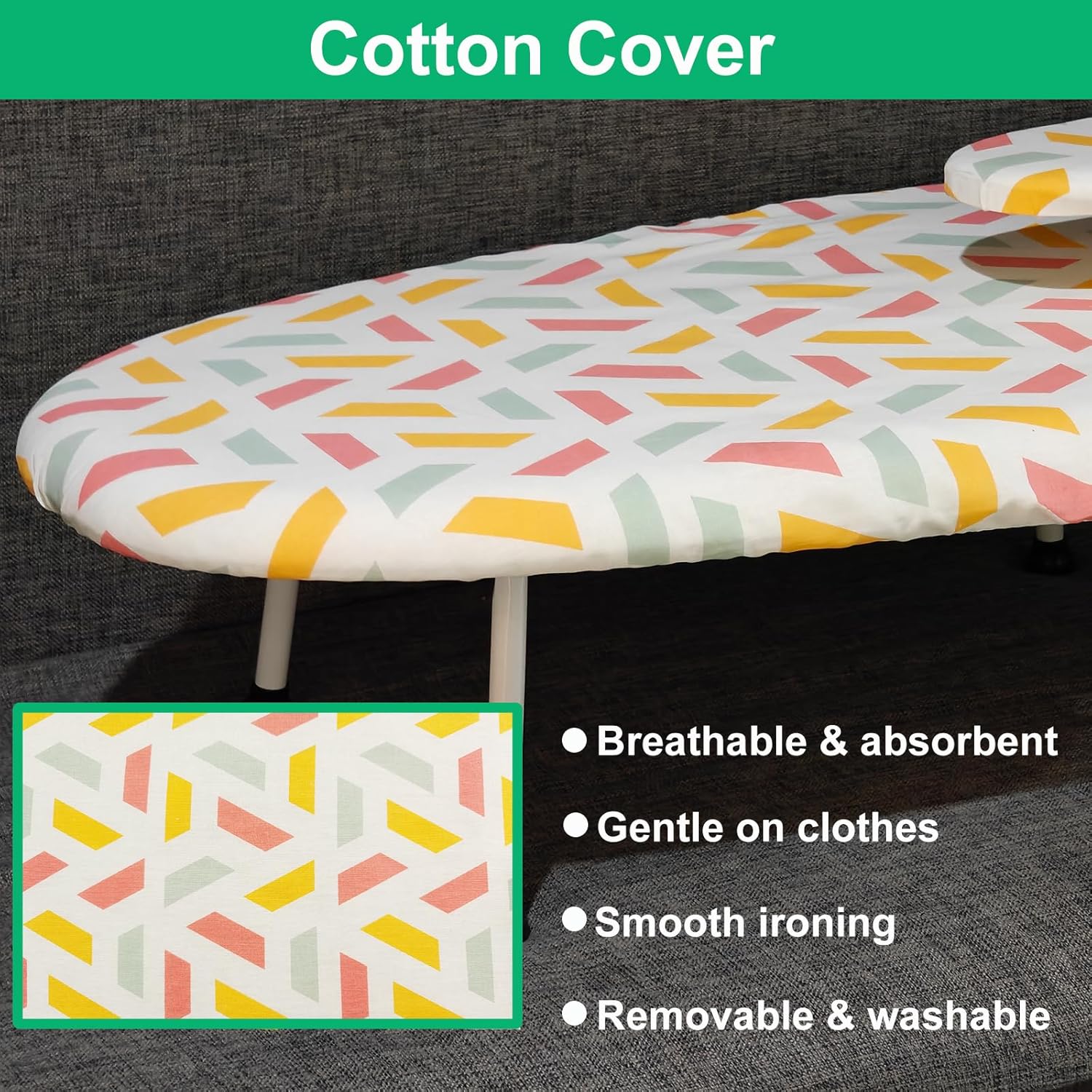 Detalle 2 de BeGrit Tabletop Folding Ironing Board: Compact, Versatile and User‑Friendly