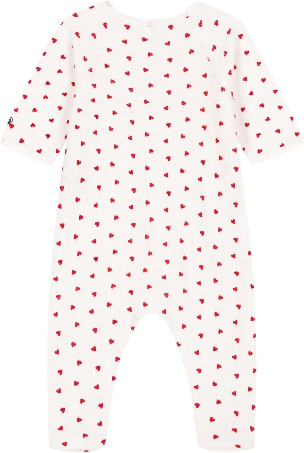 Detalle 2 de Petit Bateau Baby Langärmliger Schlafanzug – unisex, 100% Baumwolle, Modell A0ARW01
