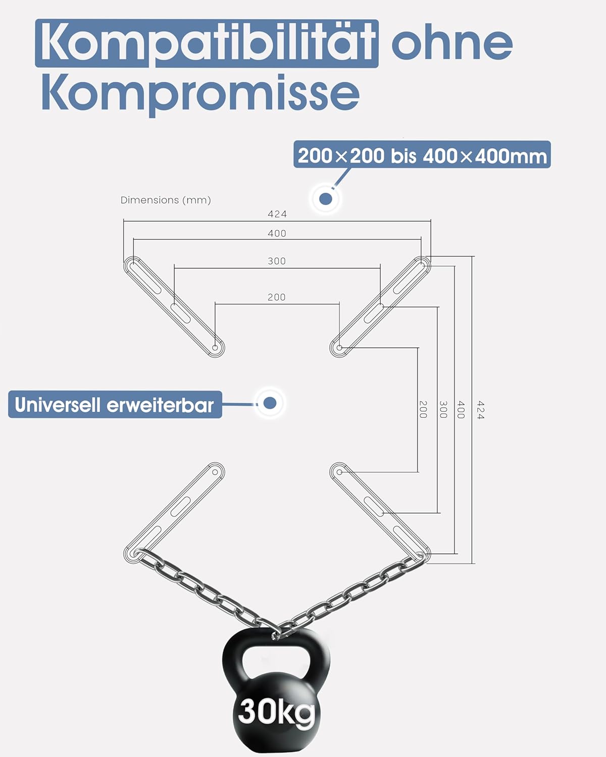 Thumbnail 1 de 3IDEE VESA Adapter Extension Set 30 kg