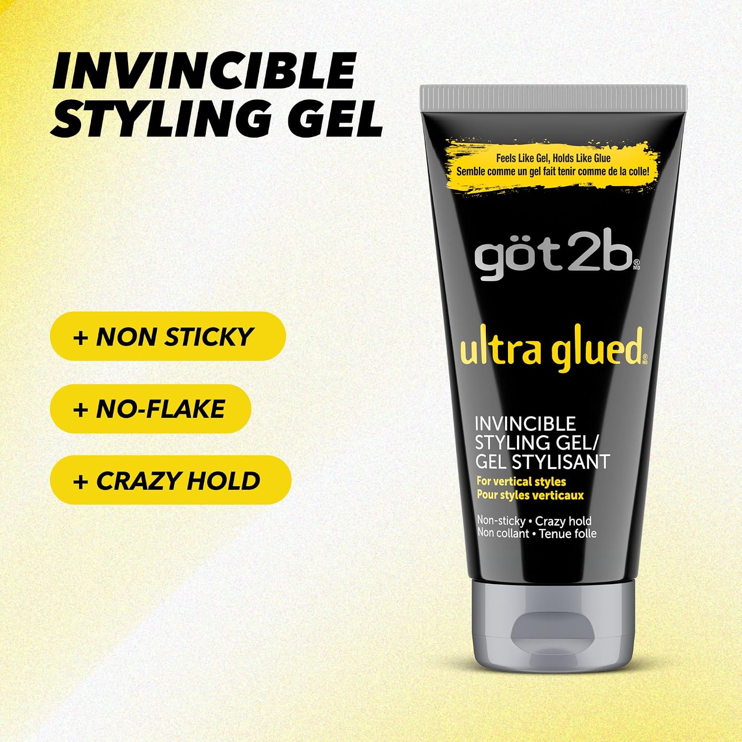 Thumbnail 1 de got2b Ultra Glued Invincible Styling Gel Set – Ultra Hold with Alpha XTR Technology (2 Tubes + Travel Size)